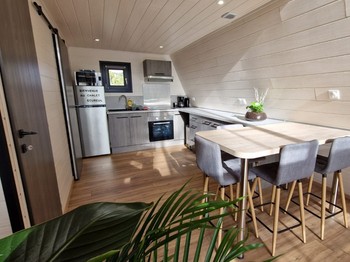 Cuisine et séjour - Chalet Ecureuil