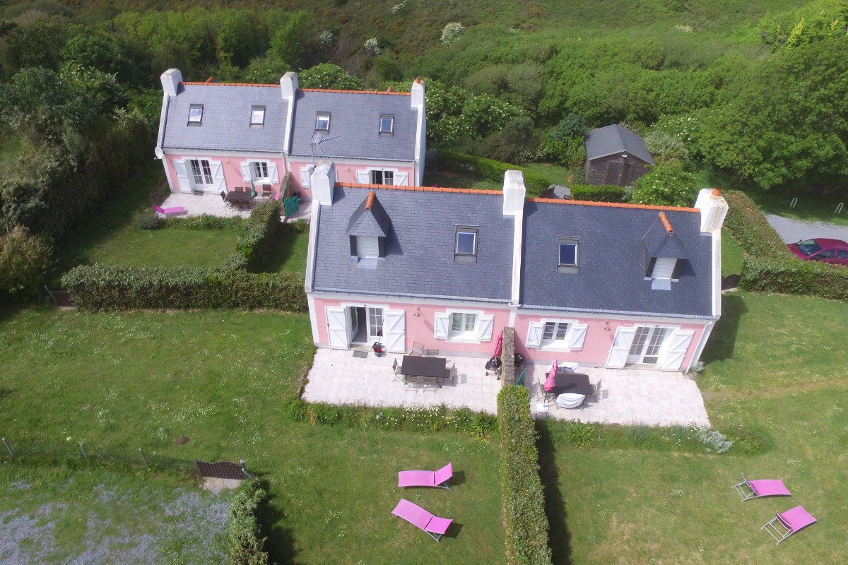 maisons vue du ciel