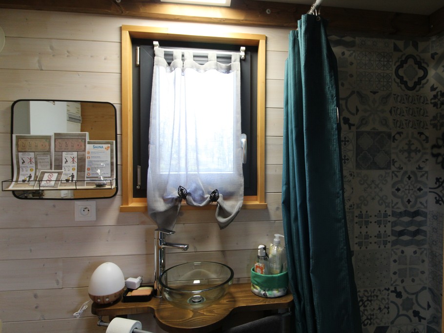 Salle d'eau - Tiny House O Ptit Nid Milie