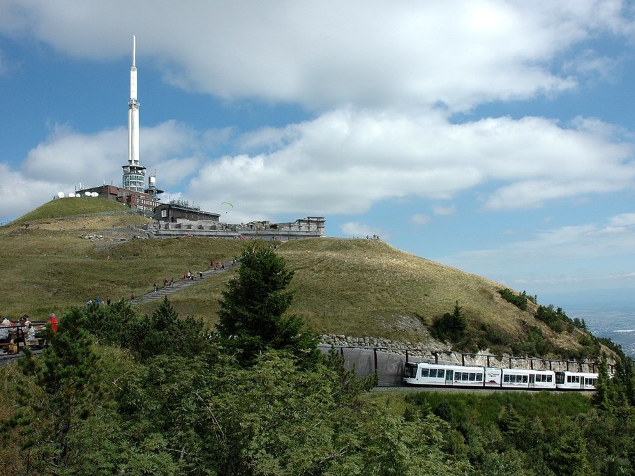 Le Puy de Dôme et son train