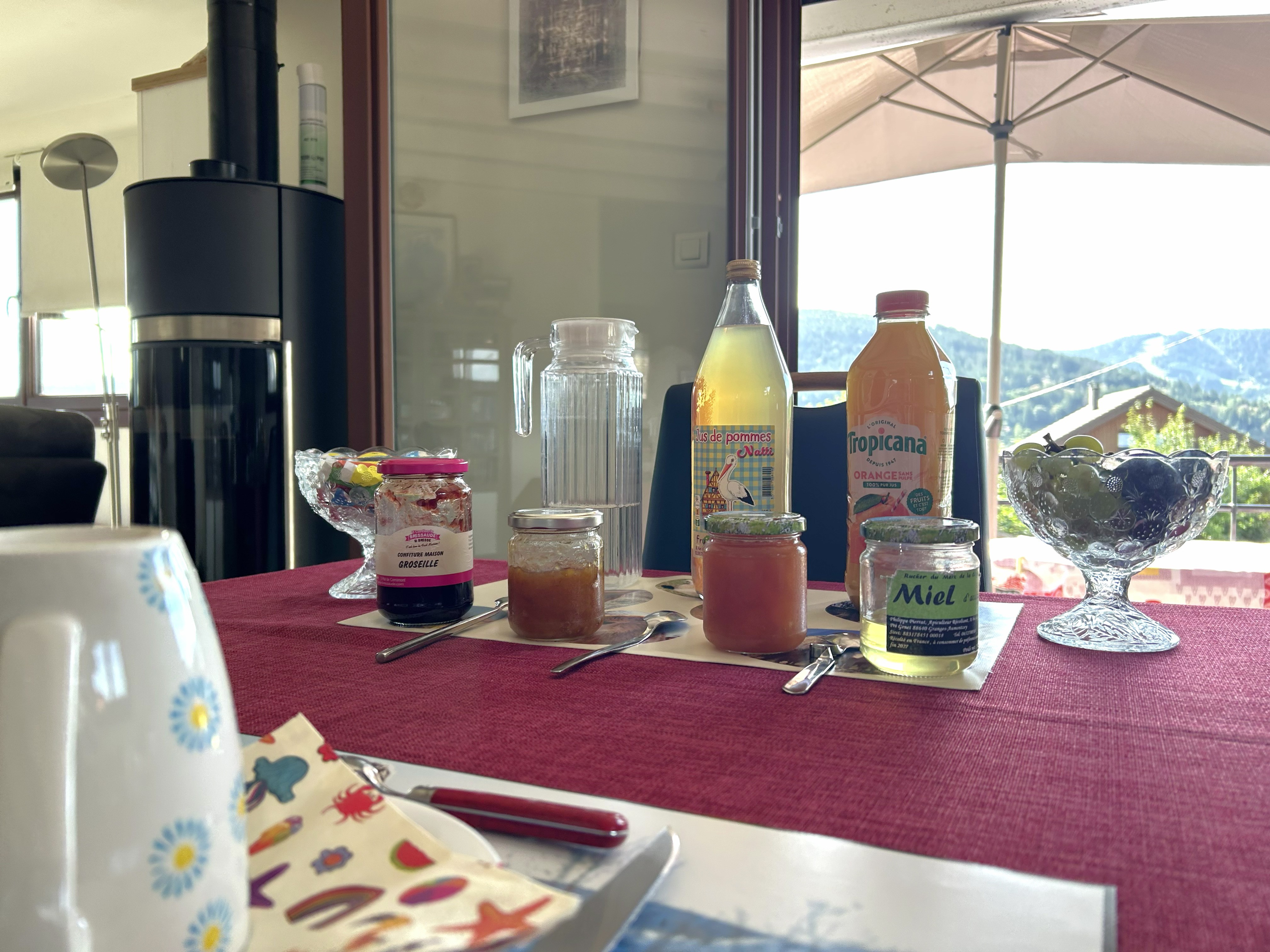Breakfast – “La Chouette” guesthouse, Chalet des Beuquillons, Gérardmer