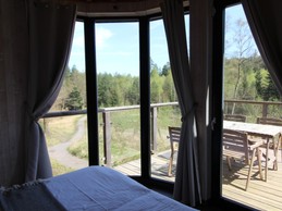 Vue de la première chambre - Sainte-Barbe dans Les Vosges