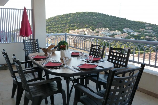 Terrasse vue de gauche