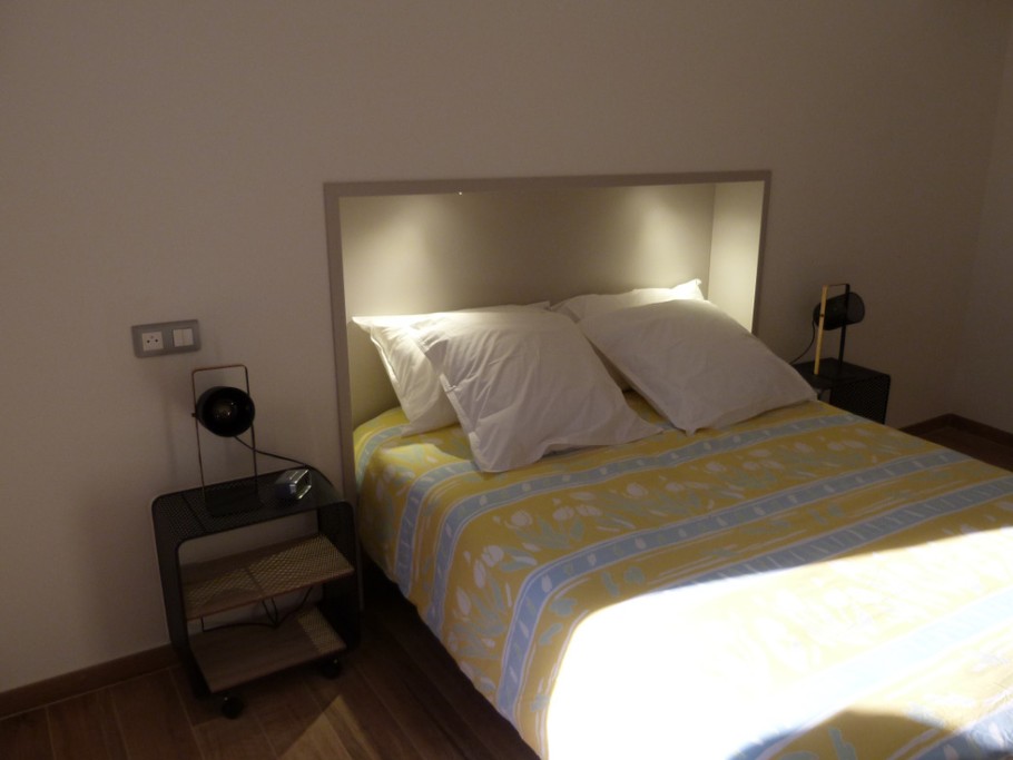 Éclairage tête de lit