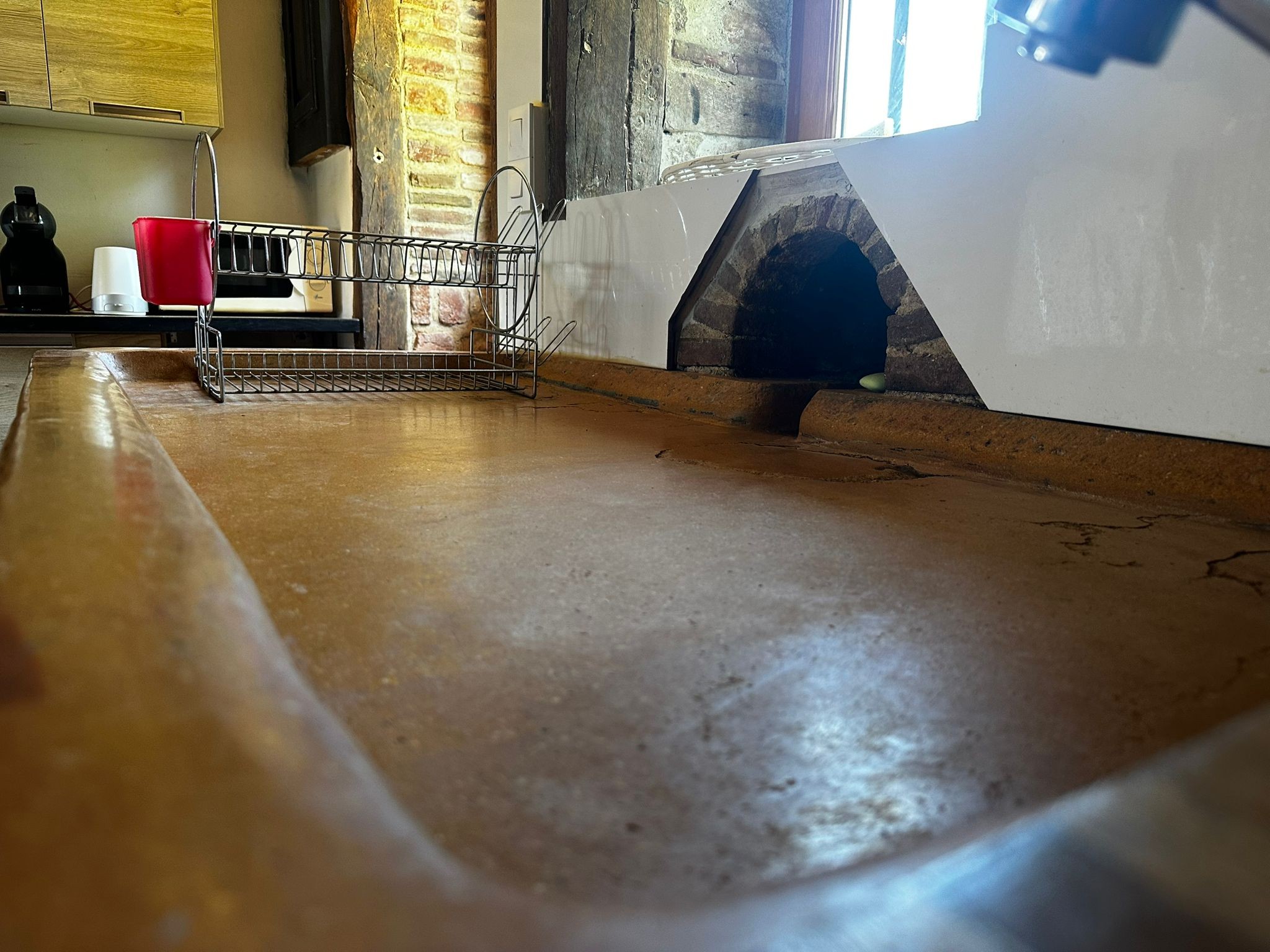 Stone kitchen sink