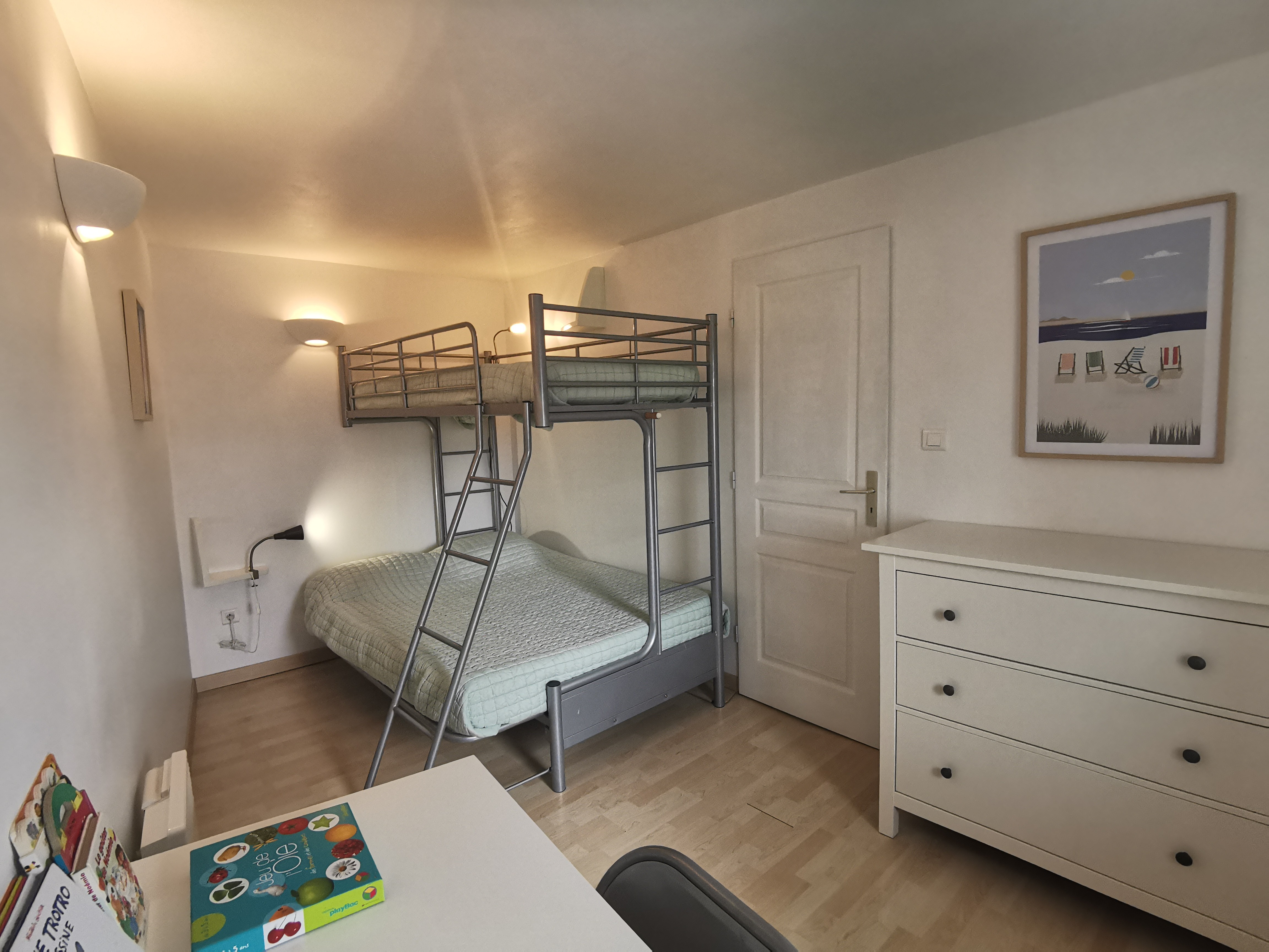 chambre enfants lits superposés