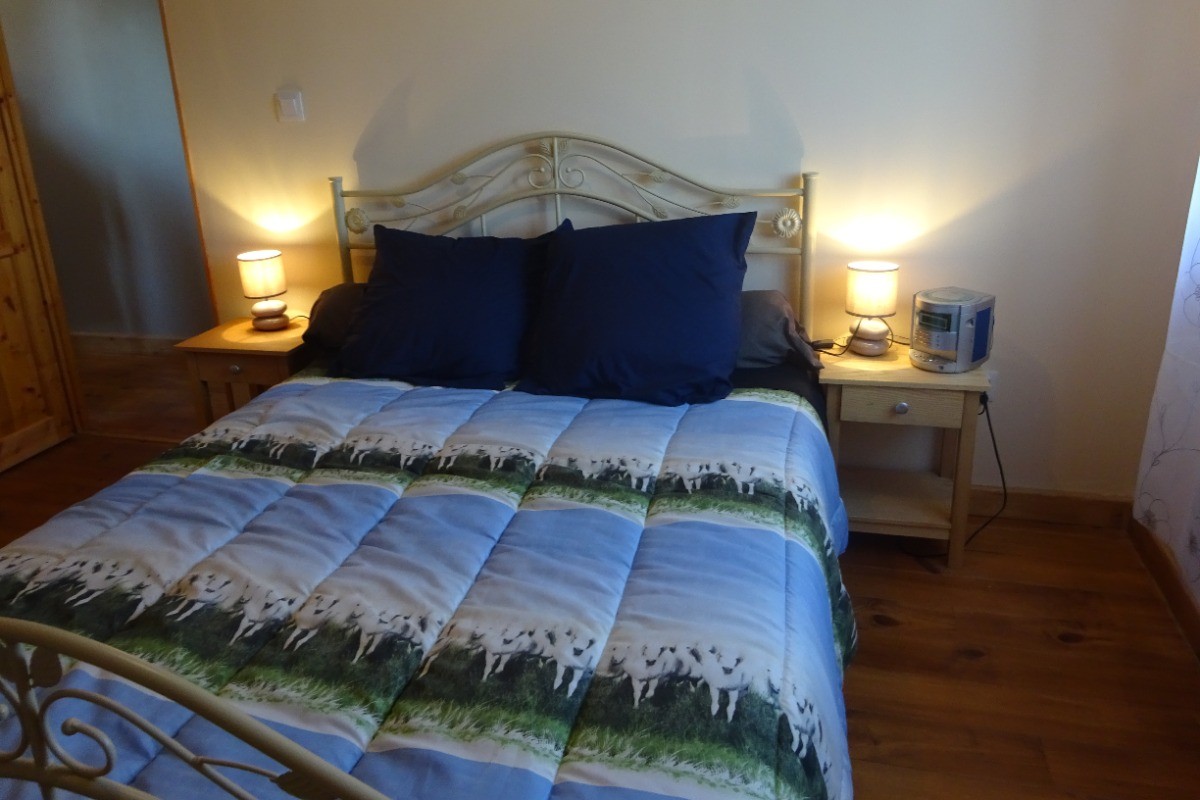 gîte dans le Jura - Lit double Chambre 1