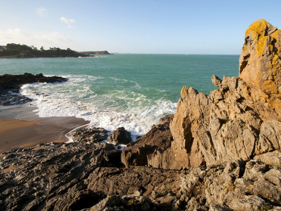 Rochers de Rothéneuf à Saint-Malo.
Crédits photo : CRTB_RONNE-Hervé