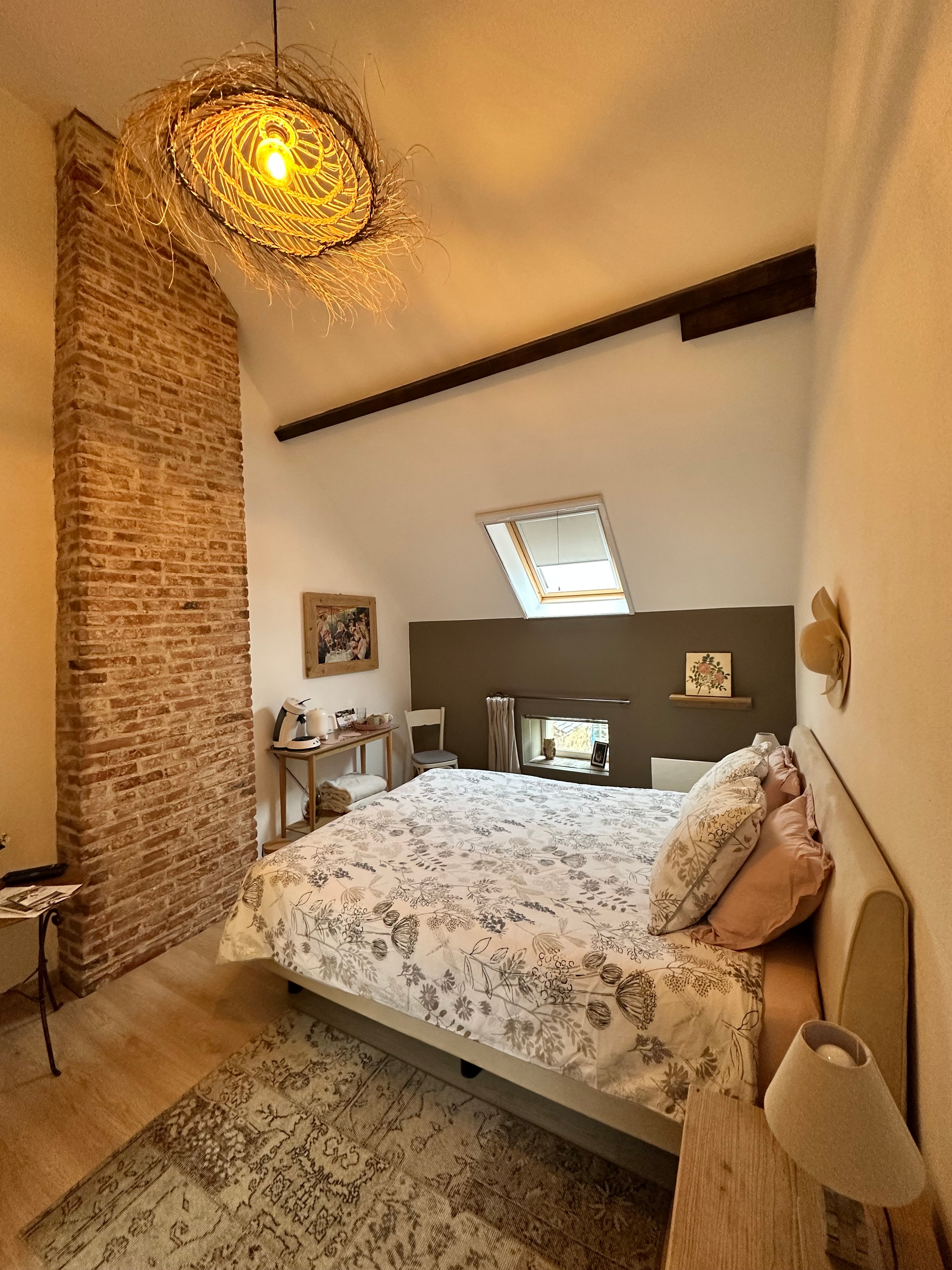 Bedroom Rose le lit