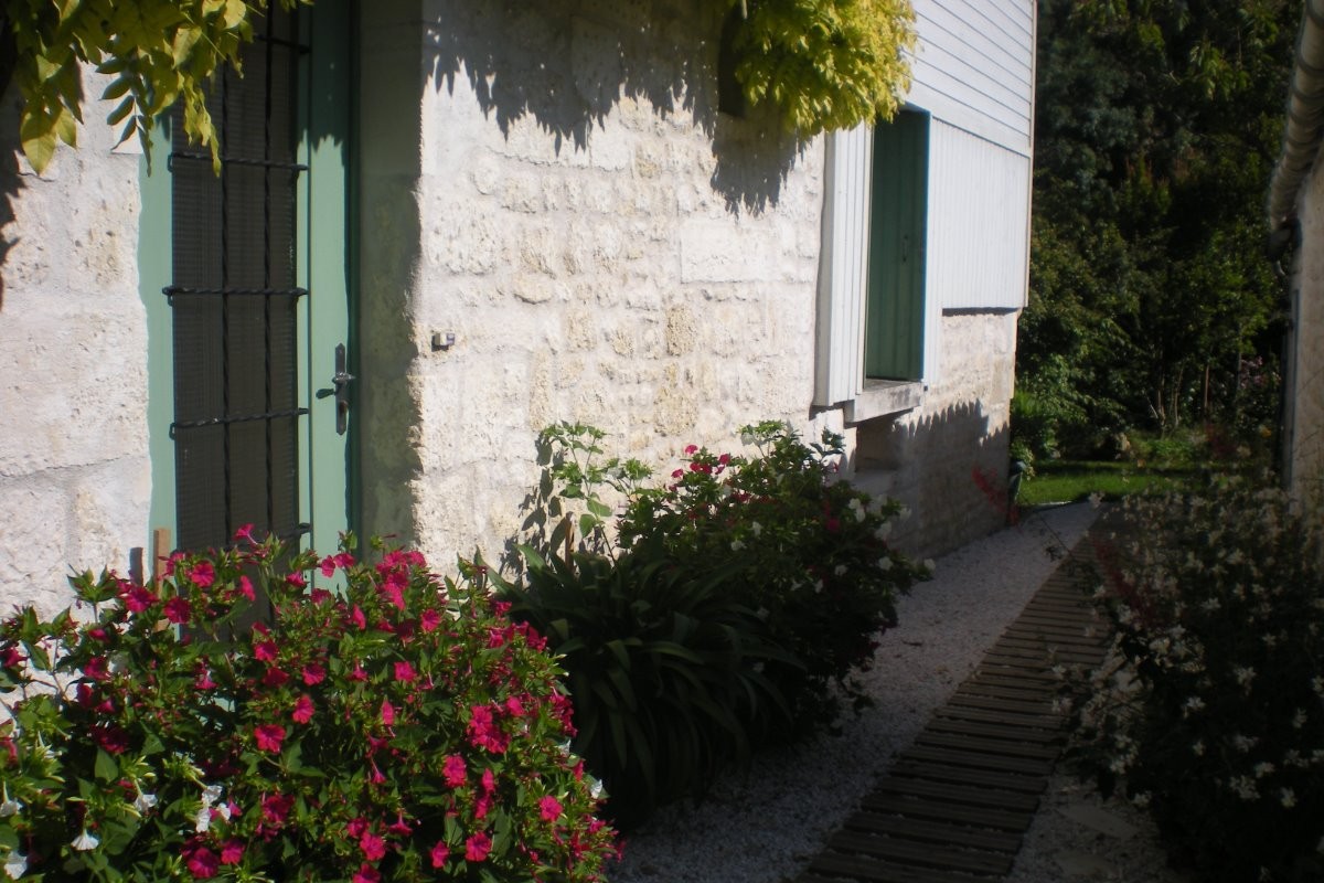 entrée du gite