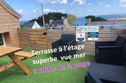 terrasse en étage pour profiter de la vue