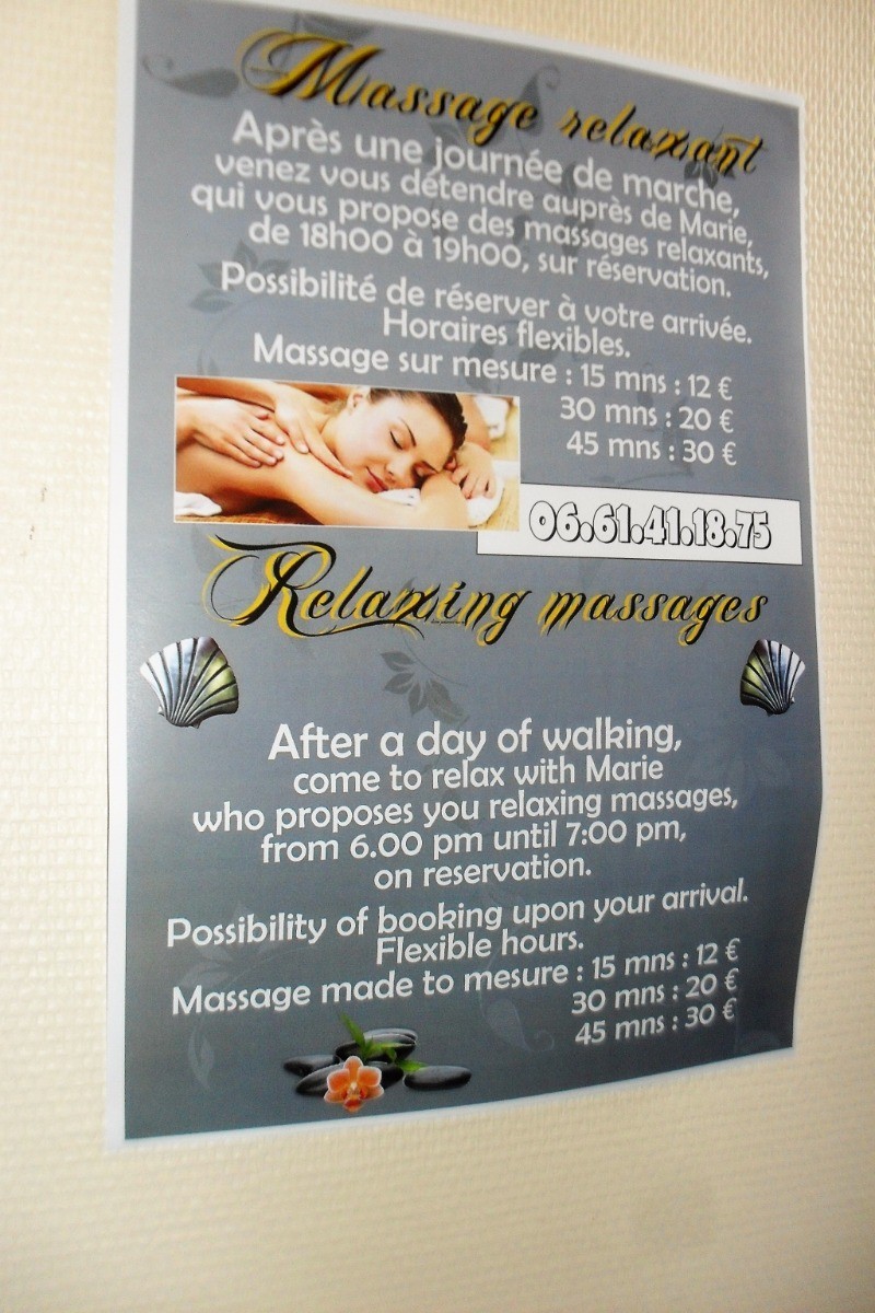 massages relaxants sur demande