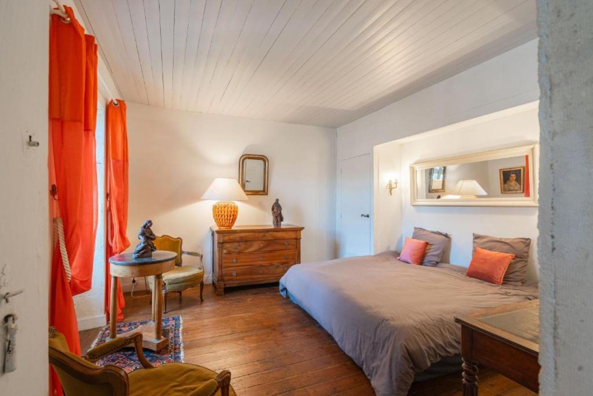 Chambre Isaac Gareshé pour 2 personnes, lit 180 cm, à Nieulle sur Seudre en Charente maritime