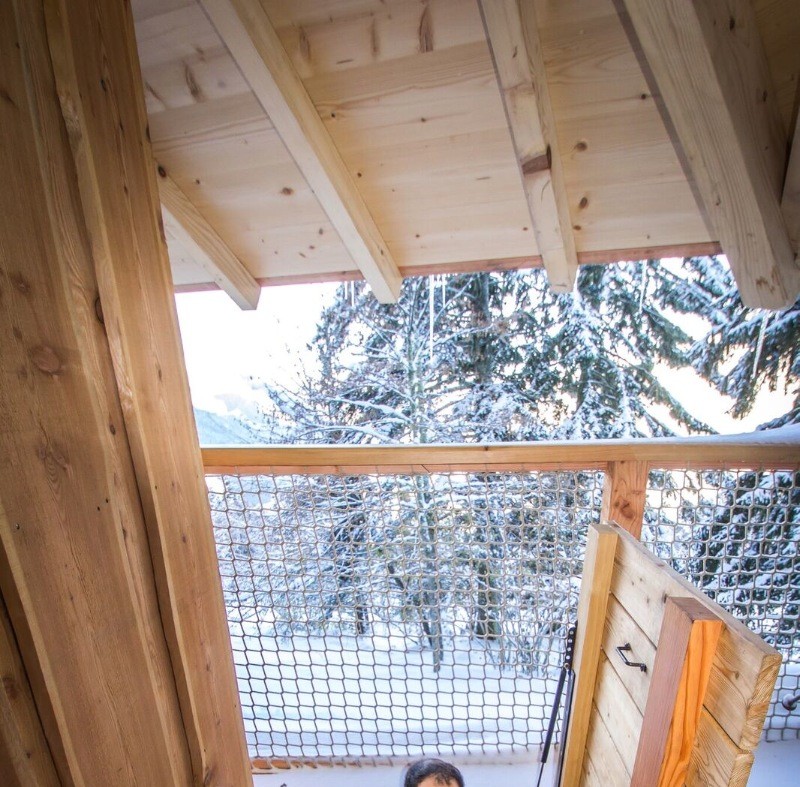 Thérence, le gérant des cabanes Chartreuse