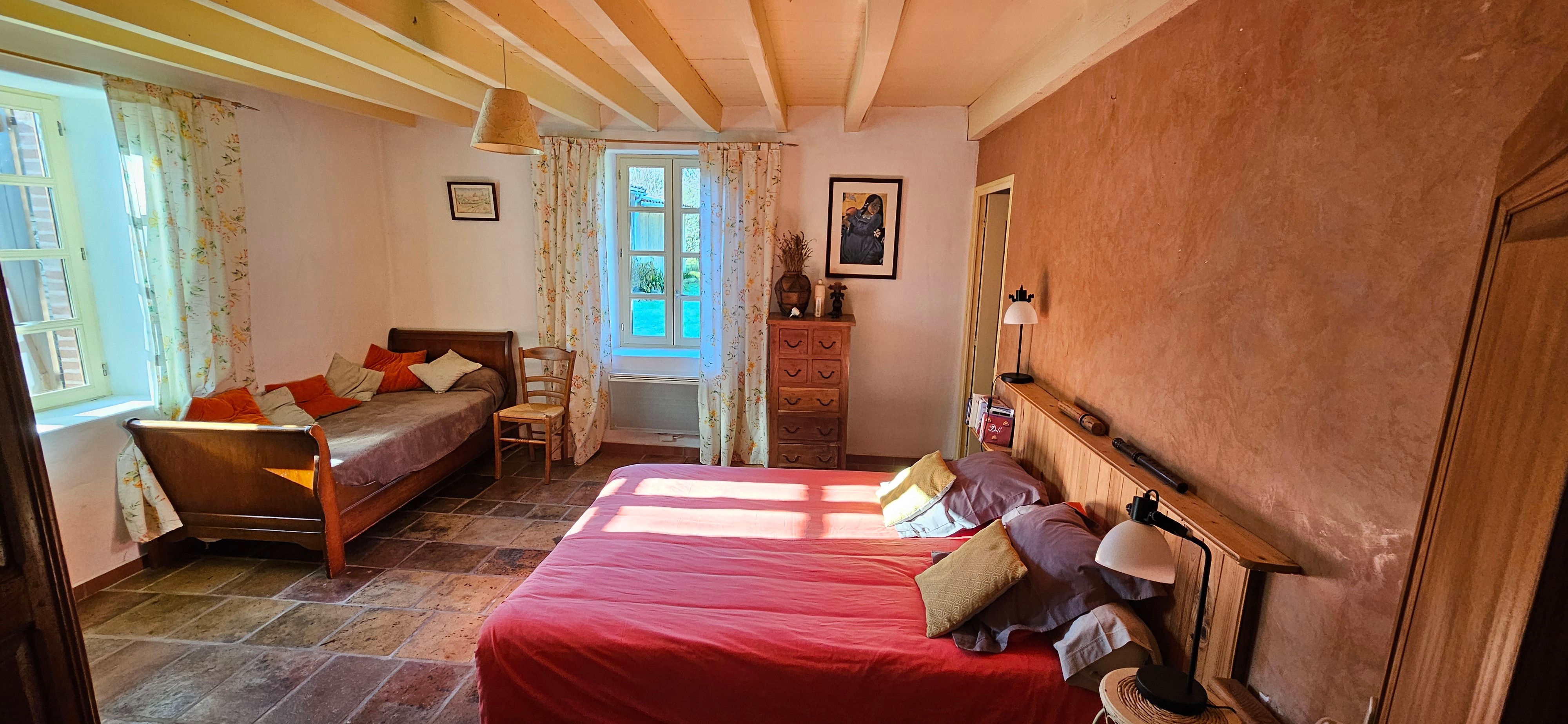 Chambre orange