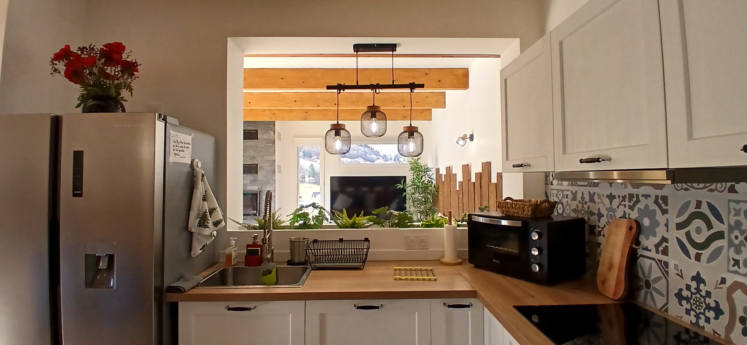 Chalet La Renardière, Moneaux, Chambon sur lac - Cuisine