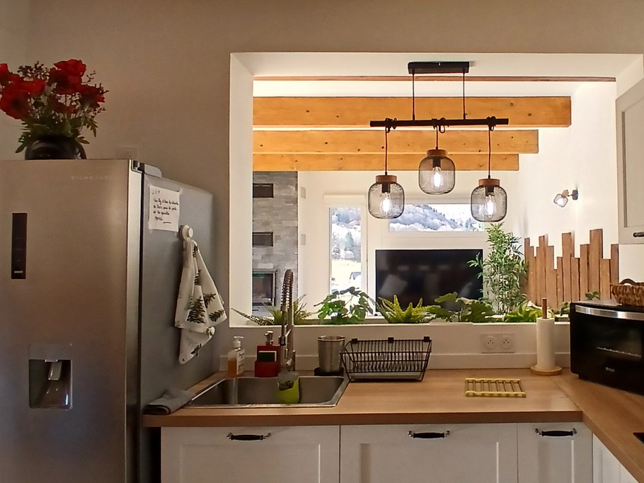 Chalet La Renardière, Moneaux, Chambon sur lac - Cuisine