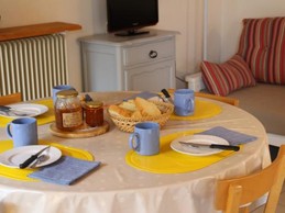 Espace salle à manger, La Bernache pour 5 personnes, La Guillemette, Fouras, Charente maritime