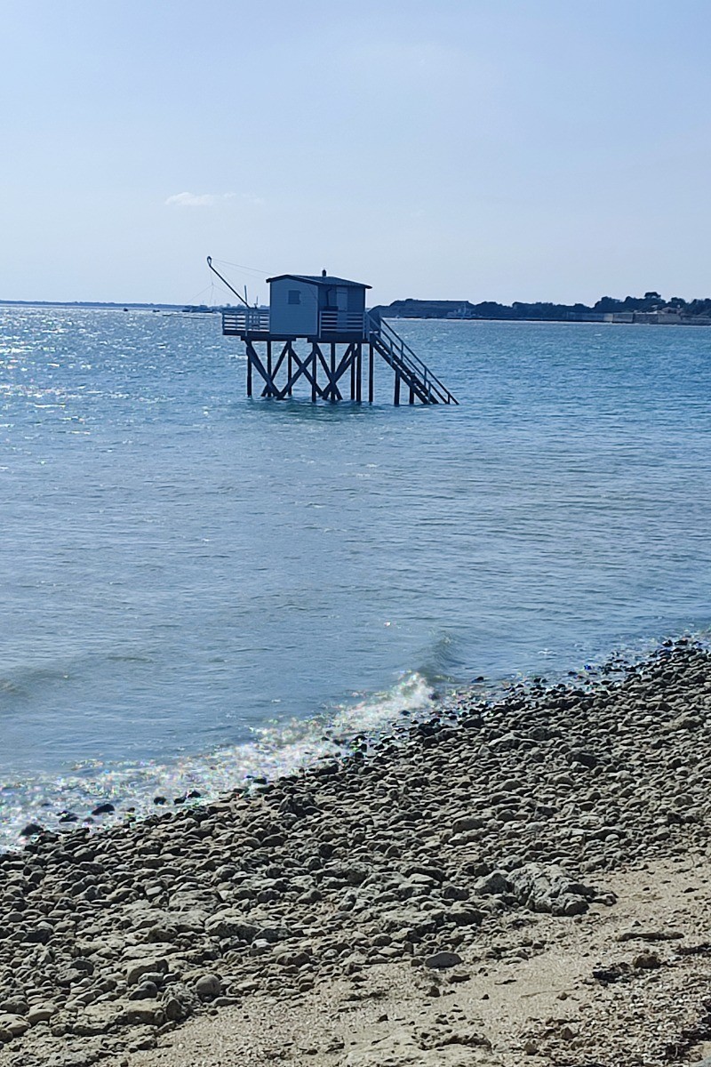 Carrelet sur l'île d'Aix