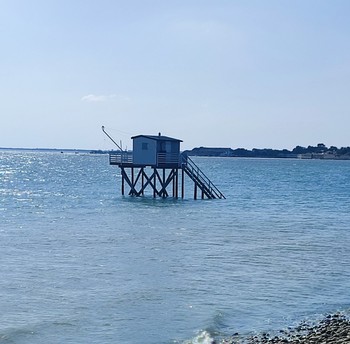 Carrelet sur l'île d'Aix