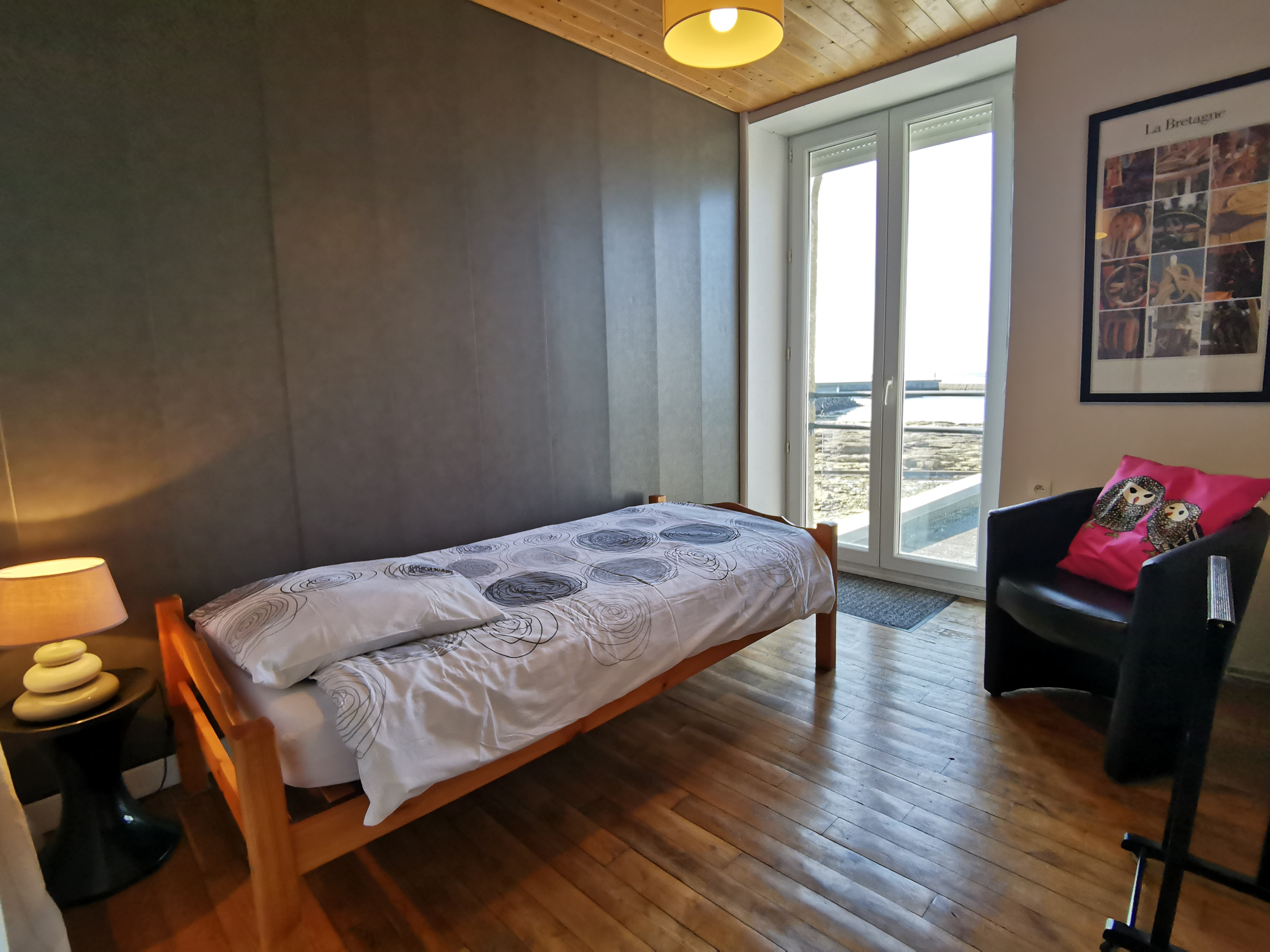 Chambre Ecume 1er étage (vue mer)