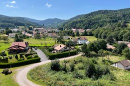 Le village, vue du gite - Gite vert, domaine de Granit