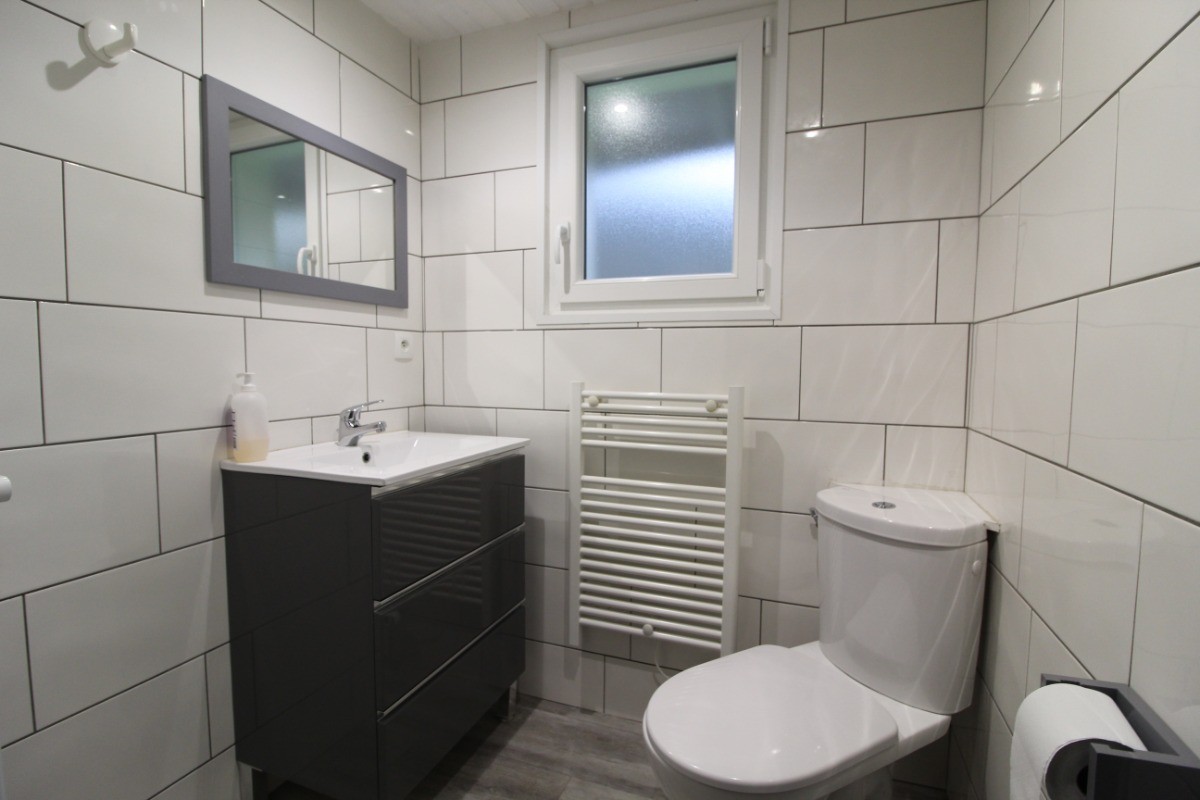 salle de bain, douche, wc