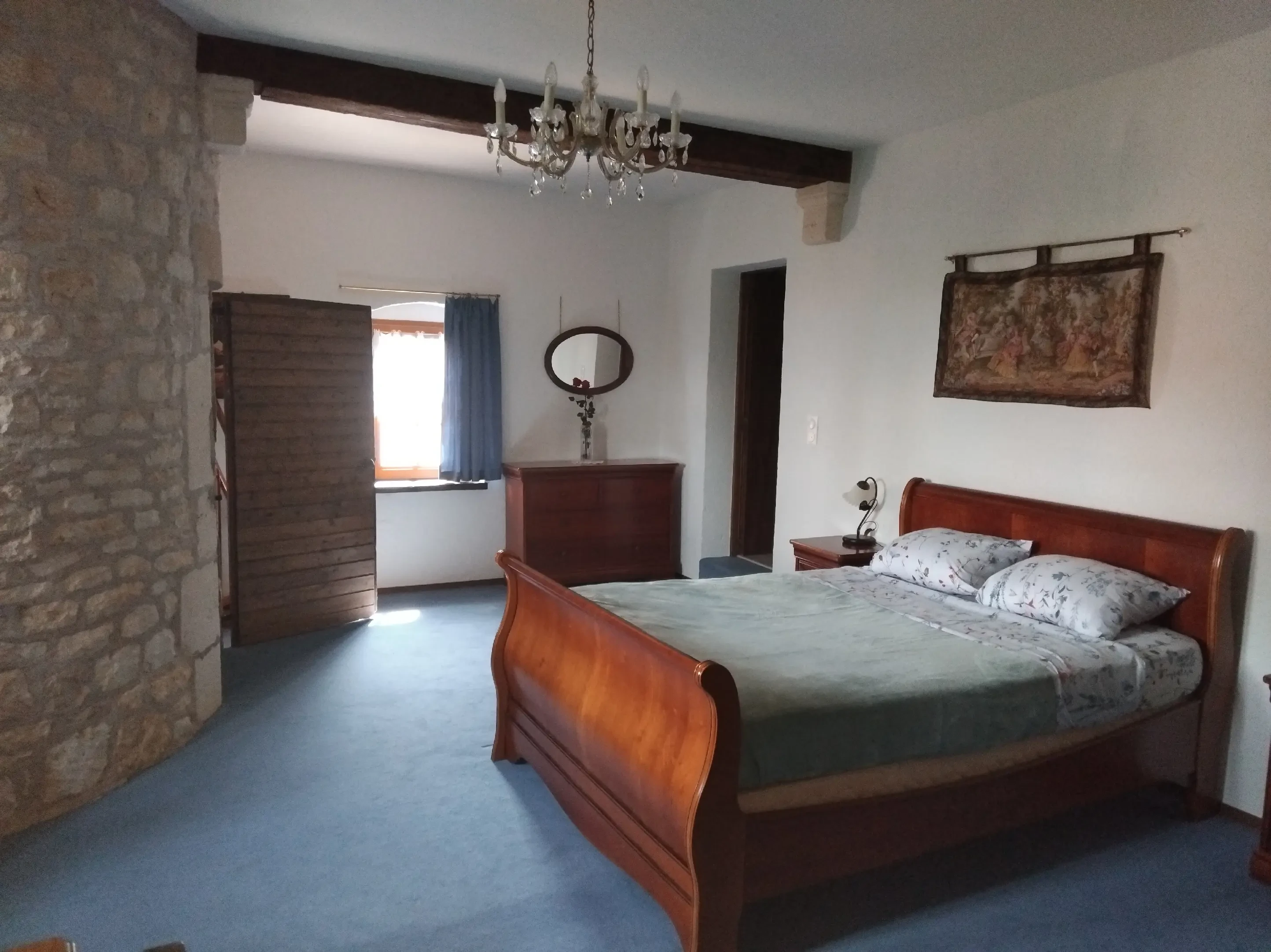 chambre de la comtesse avec sa tour
