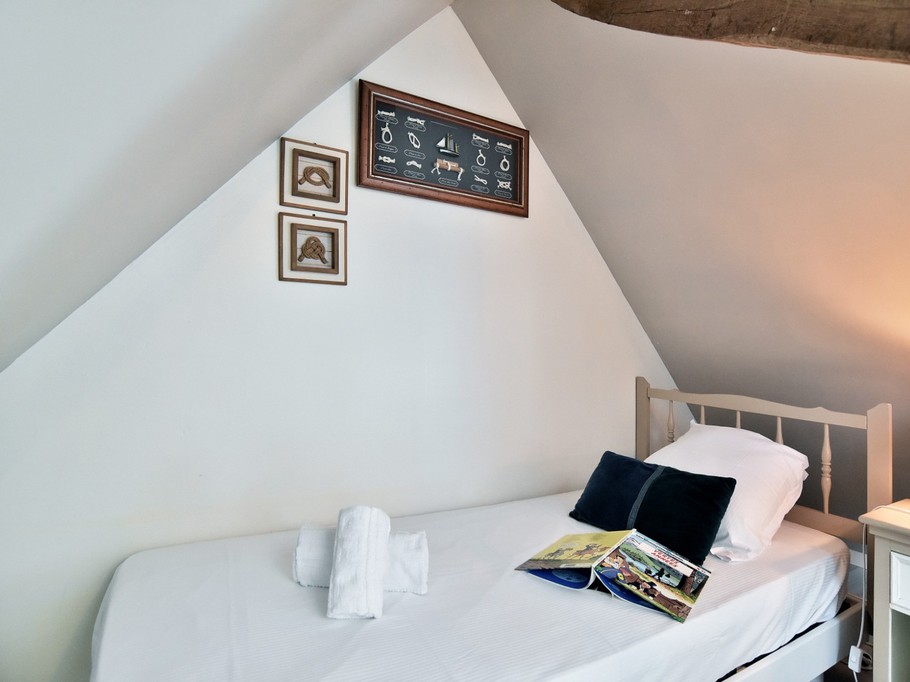 Attic room on the 2nd floor, accessed via a Japanese staircase
