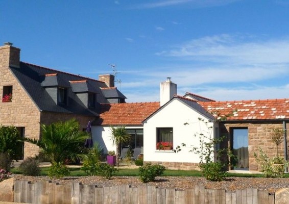 étage vue du jardin