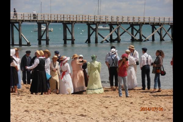 Pique nique Renoir Plage des Dames