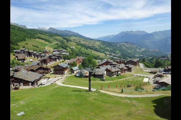 Vue depuis le balcon - Appartement Les Marches à Valmorel