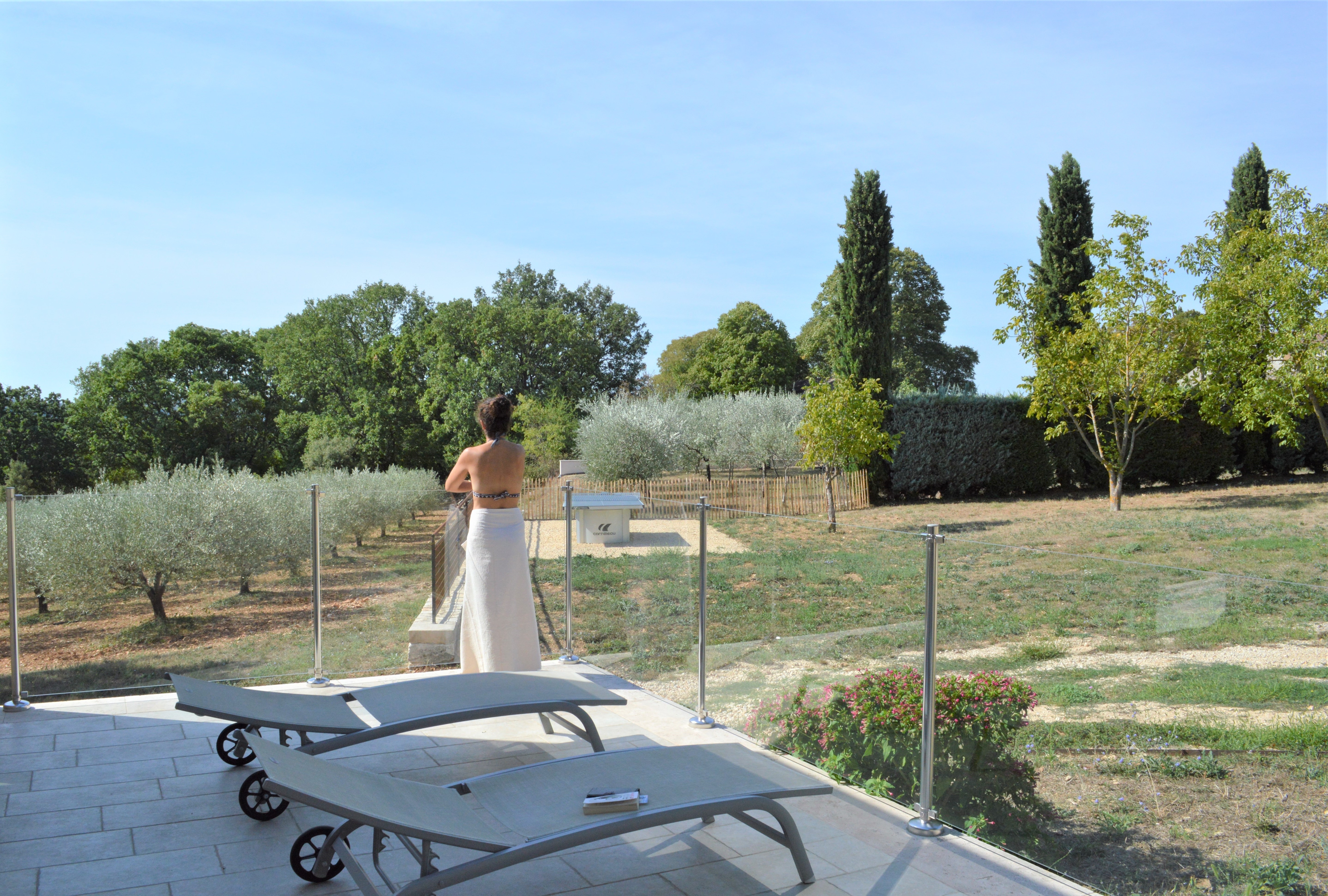 Vue du 2ème solarium