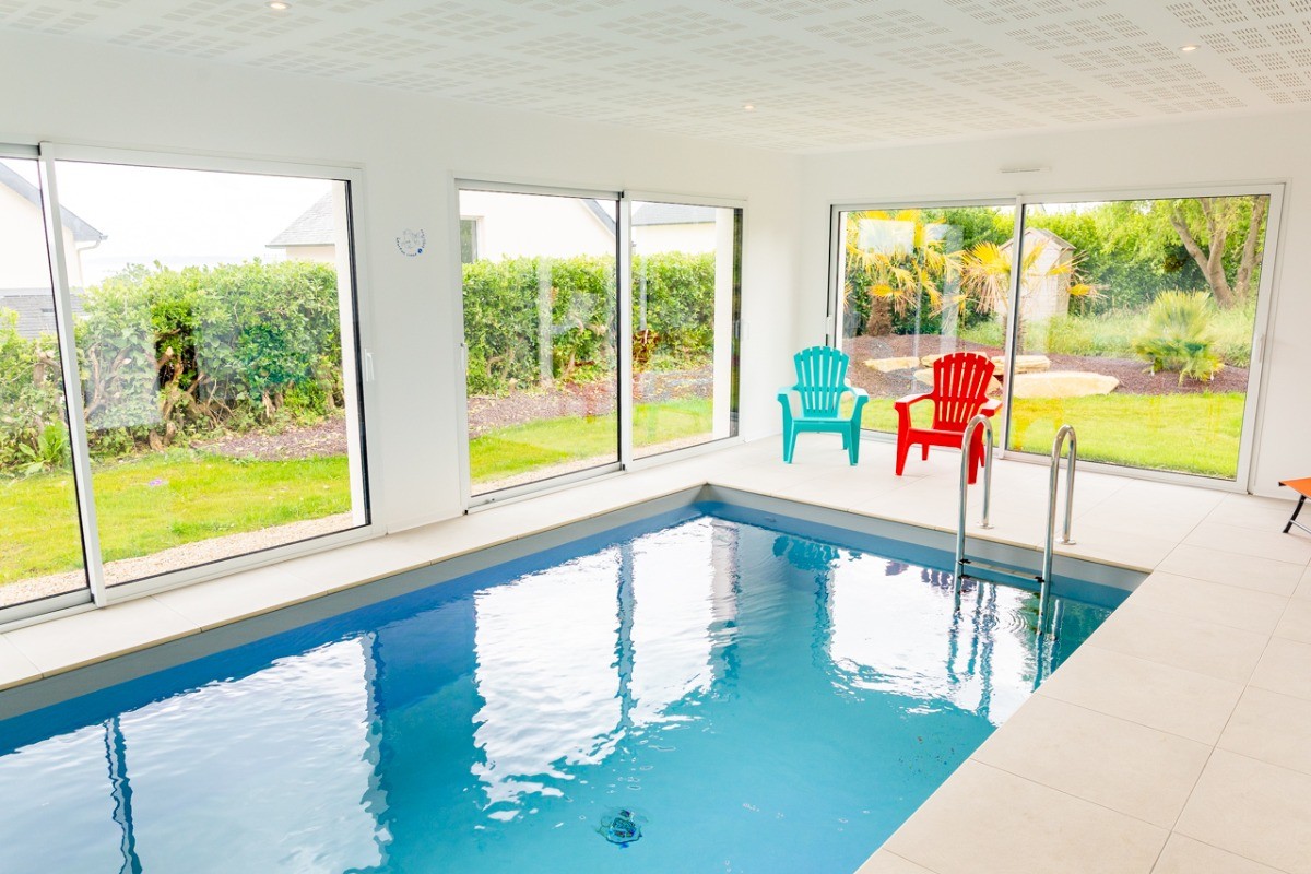 Piscine intérieure chauffée