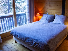 chambre haut lit 160/200 et dressing /CHALET LA GELINOTTE - 8 personnes - Station de ski - LA PLAGNE Centre