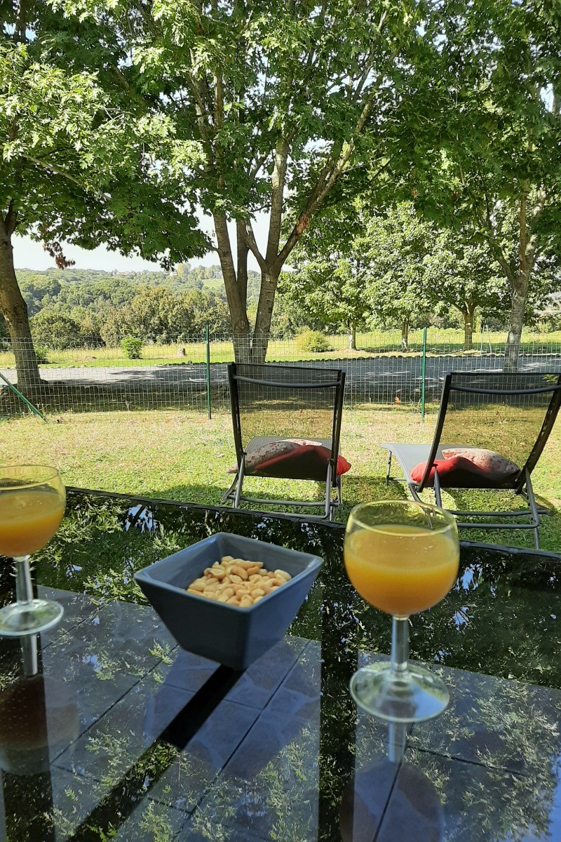 Vue depuis la terrasse