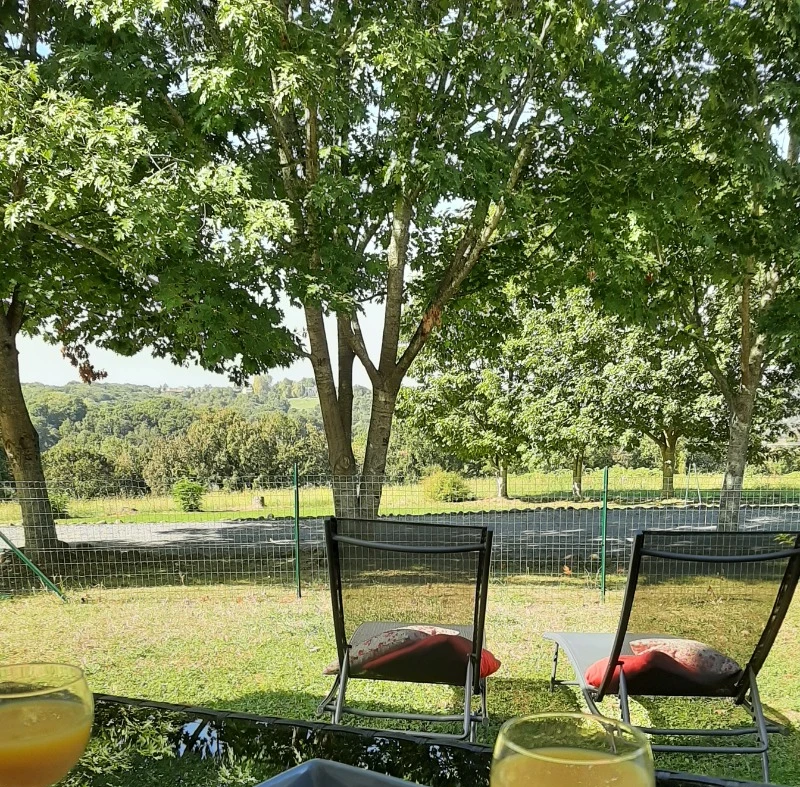 Vue depuis la terrasse