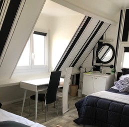 Chambre Noire/Blanche 3 pers