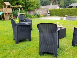 Vue d'ensemble du jardin