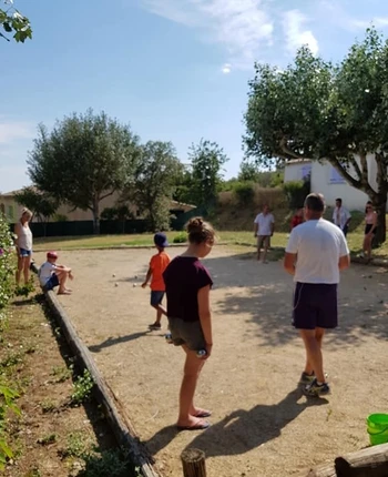 Terrain de pétanque