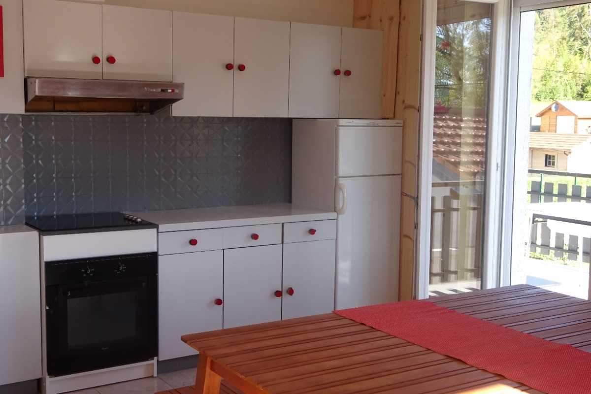 Cuisine ouverte sur la terrasse