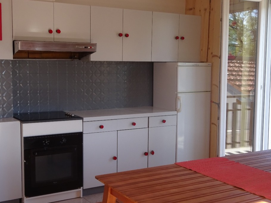 Cuisine ouverte sur la terrasse