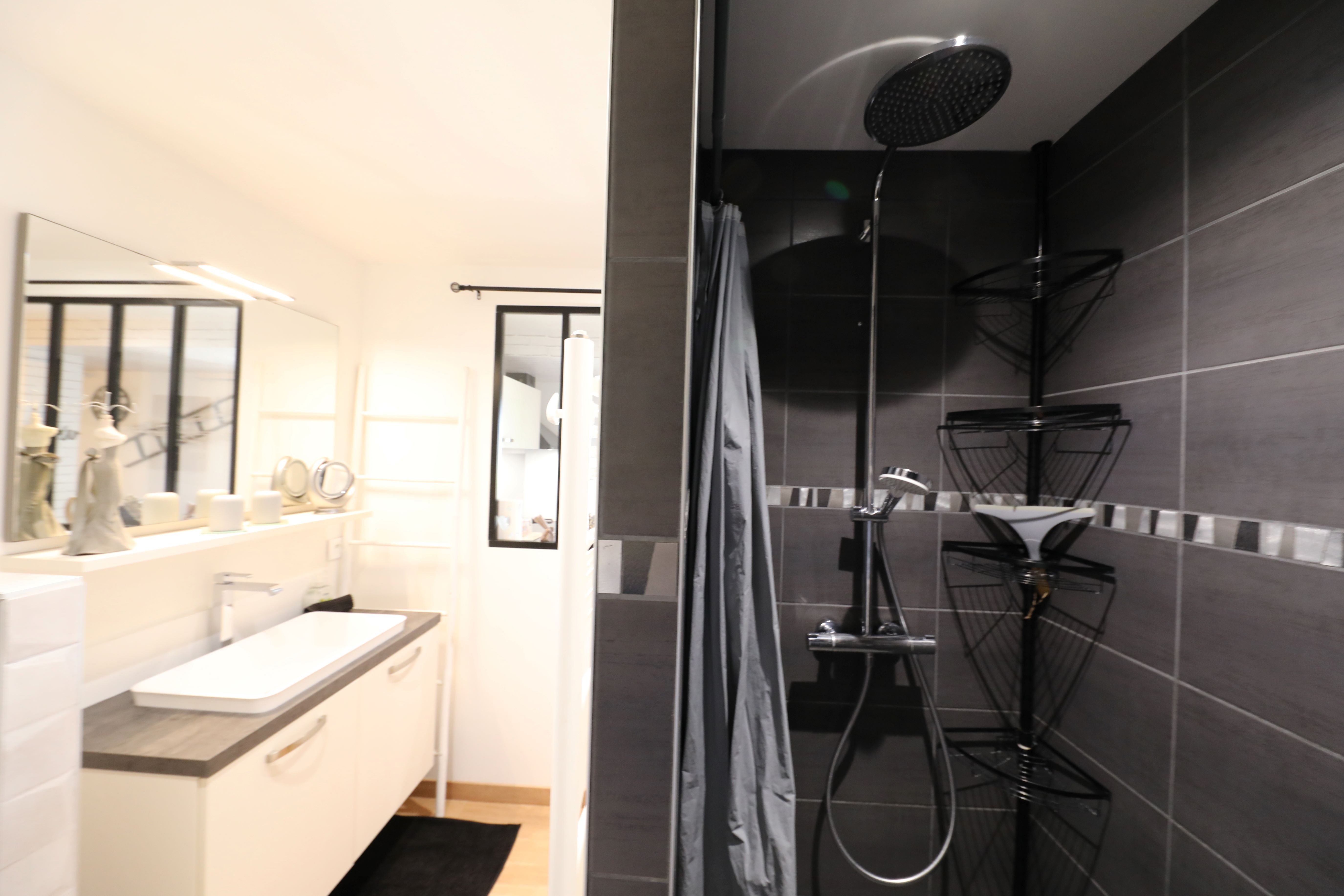 Salle d'eau - Chambre d'hôtes Cocoon Le Nid Cosy d'Isa
