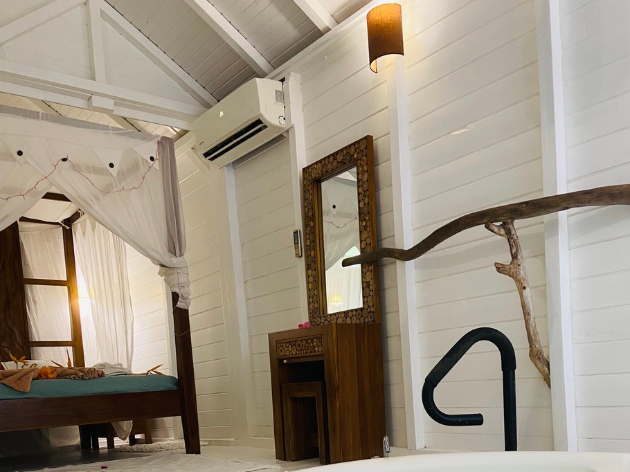 Découvrez votre Lodge avec son bain à remous privé