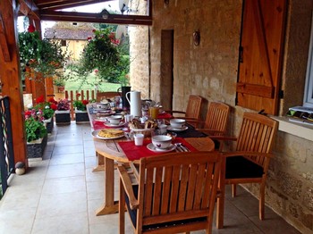 Espace petit déjeuner