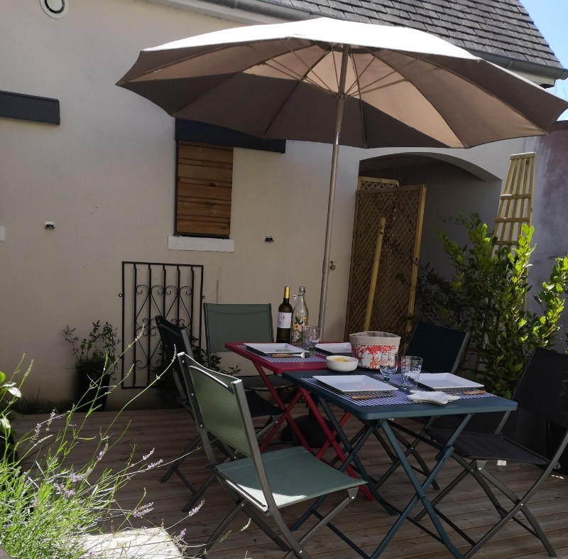 Location pour 6 personnes Clévacances Saint Cast le guildo Patio