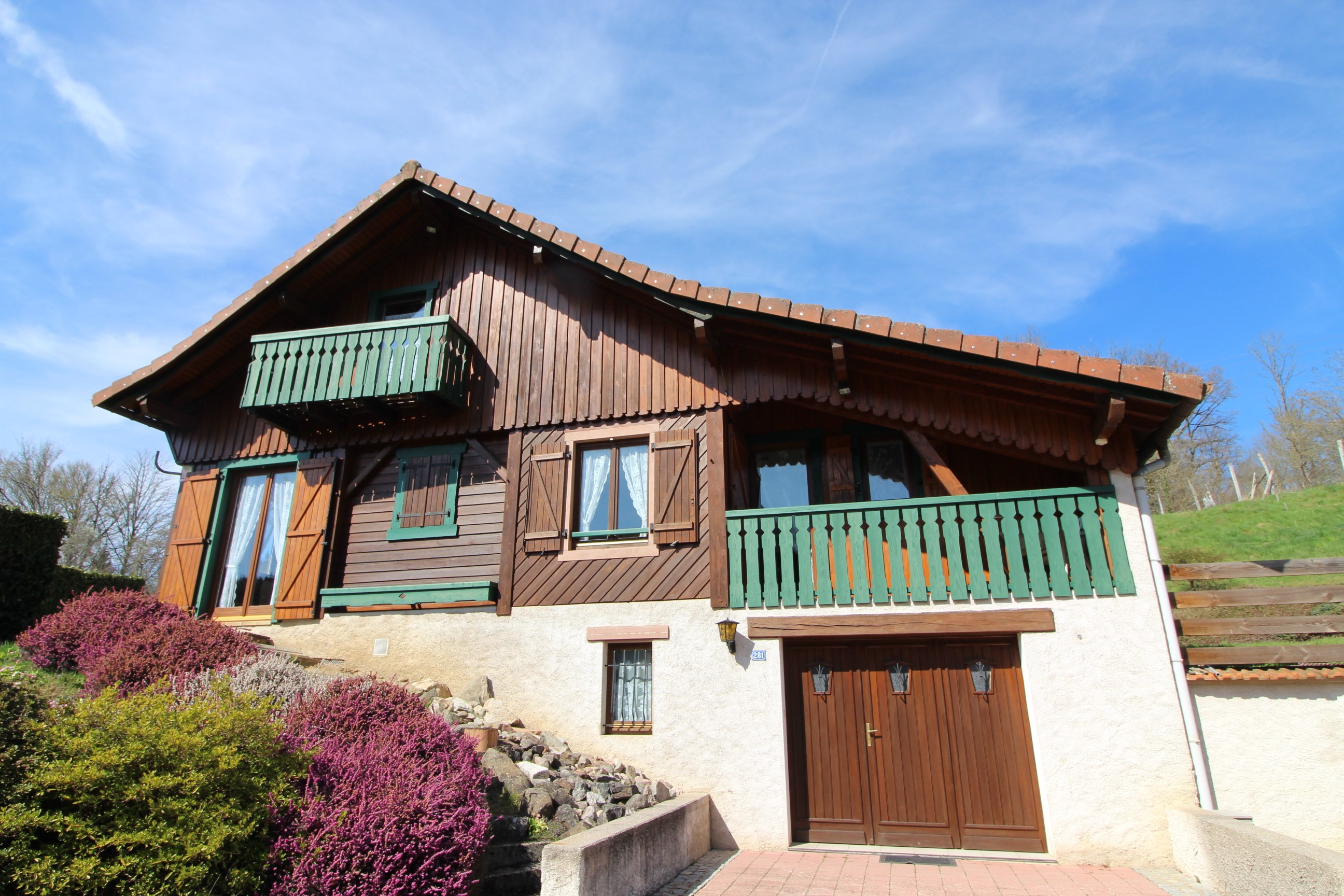 Extérieur - Gîte la 2 CV Verte