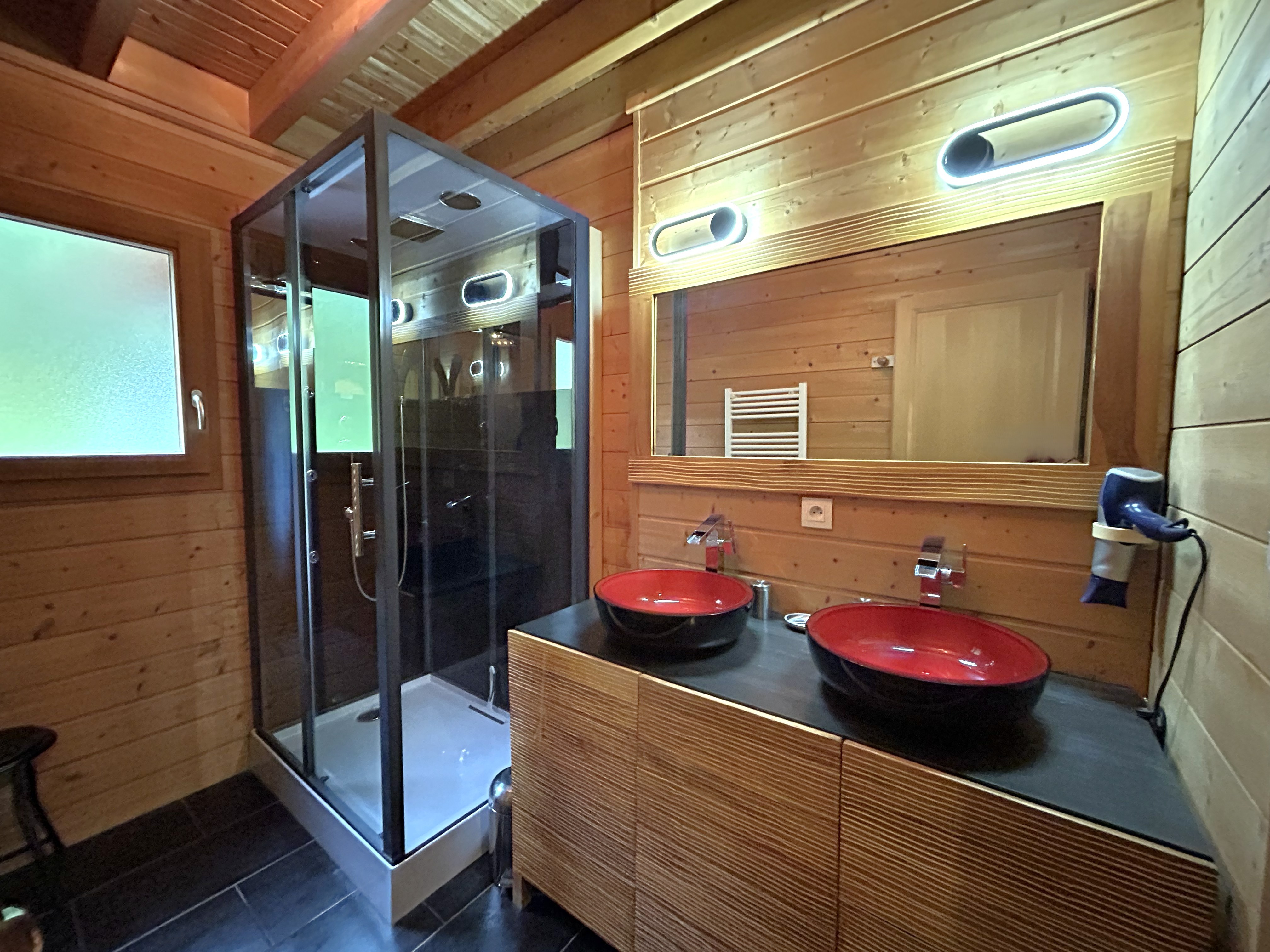 Ground floor shower room - Chalet Poème near Lac de Longemer