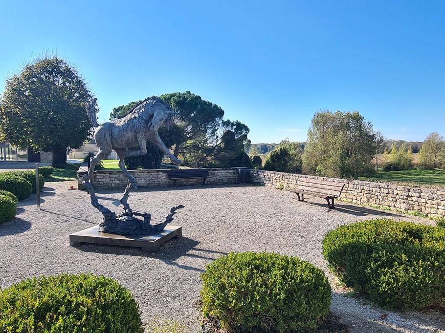 Visit Trizay Abbey in Charente Maritime
