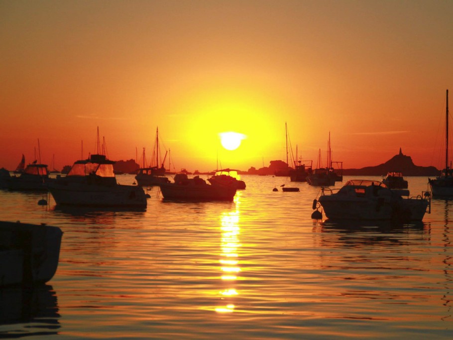 coucher de soleil